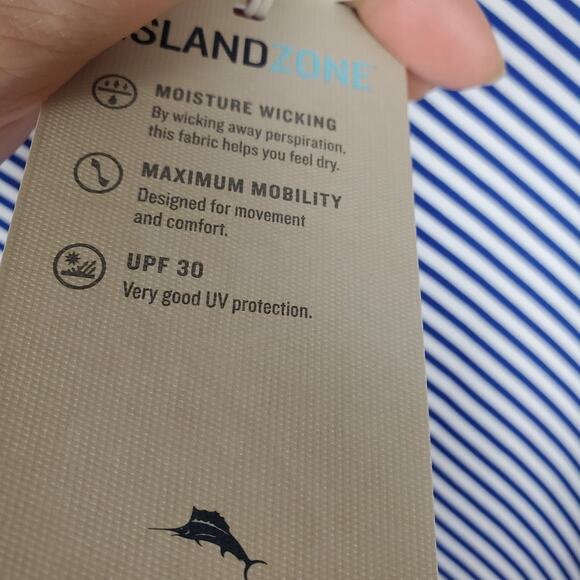 NEW Tommy Bahama Aubrey Island Zone Sun Shelter Resort Stripe Tank Dress XS UPF - Picture 15 of 15